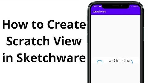 Scratch View in Sketchware || How to Create Scratch View in Sketchware || No Mod ||