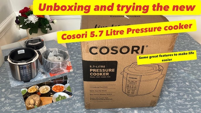 Cosori rice cooker, unboxing video and Demo. 