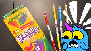 Do Erasable Colored Pencils Really Work?