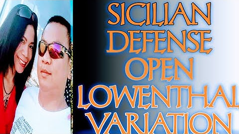 SICILIAN DEFENSE OPEN LOWENTHAL VARIATION (My actual game) @GEORGESUPREMIDO GEORGE