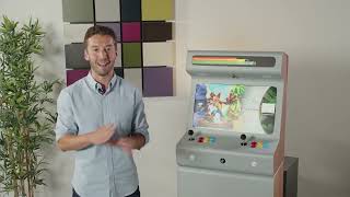Presentation of a Flex Arcade arcade machine - Bartop 2 players 16/9 - More than 8000 games