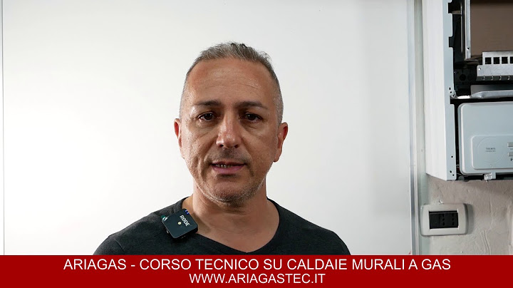 00 Presentazione Corso Tecnico su Caldaie Murali a Gas