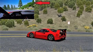 Ferrari F40 LM - Assetto Corsa | Realistic Steering Wheel Gameplay