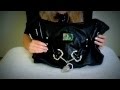 Shopping channel pursesbags demonstration rp soft spoken soft hands leather crinkling