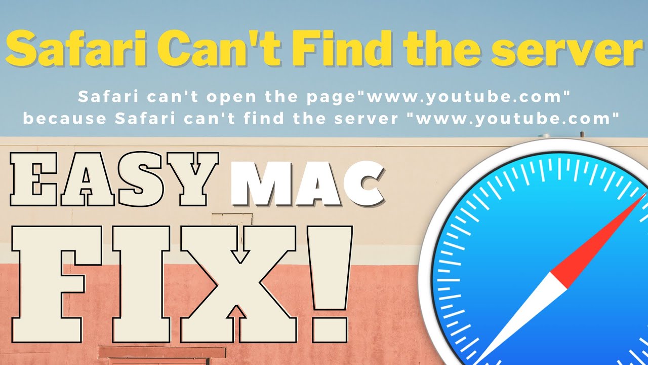 safari kann server nicht finden macbook