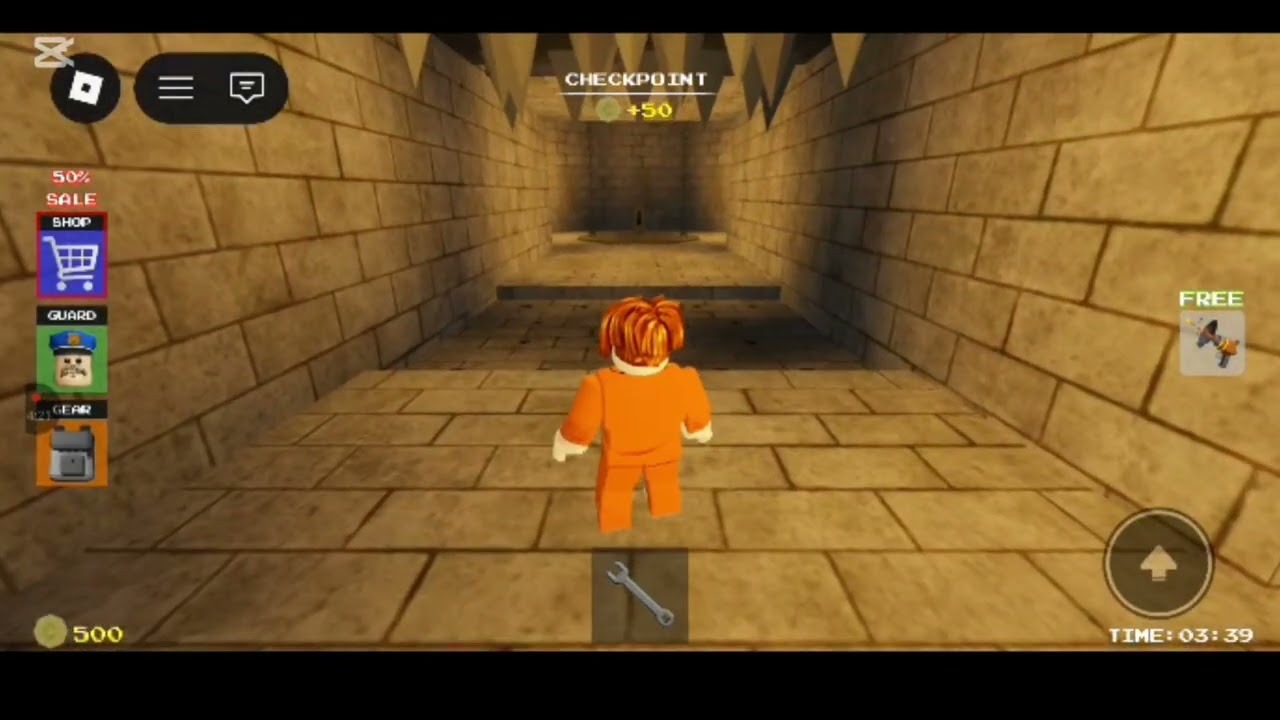 Escaping Barry's Prison Run Obby In Roblox || ARAB NASER GAMING 