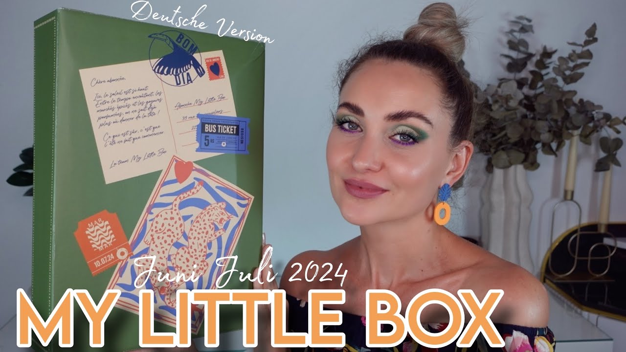 MY LITTLE BOX UNBOXING JUNI JULI 2024 🦜 DOPPELBOX + ESTÉE LAUDER BOX GESCHENK | DEUTSCHE VERSION