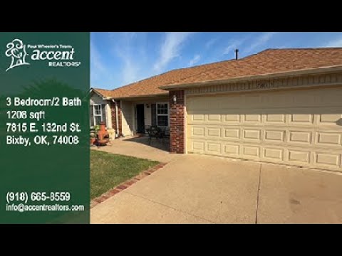 7815 E 132nd St., Bixby, OK home video tour
