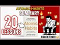 Atomic Habits Summary in 10 Minutes 🔥 | 1% Better Every Day | James Clear