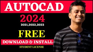 [FREE] AUTOCAD 2024 DOWNLOAD AND INSTALL || STUDENT LICENSE