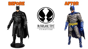 How To Custom Paint:  McFarlane Toys The Batman Custom Collectible