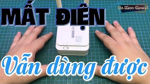 Chế mạch tự động chuyển nguồn khẩn cấp Ver.01| Cúp điện không lo mất Wifi | Theo yêu cầu Fan