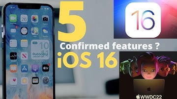 iOS 16 top 5 features! WWDC22 - Always on display, Notification enhancements, iMessage, Lockscreen!