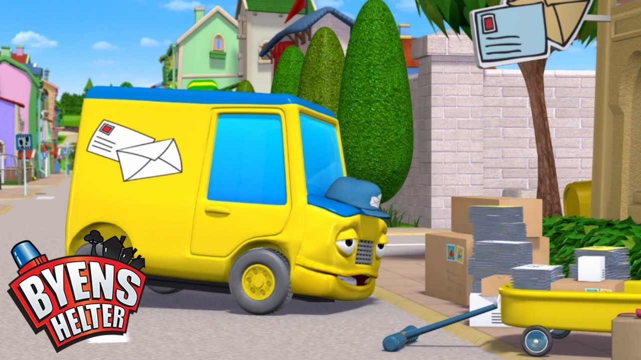 Byens Helter | Posten skal frem! | Tegnefilm for Småbarn | Animasjonsserie for Småbarn