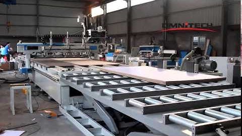 ATC + boring machine with auto loading and unloading