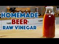 How To Make BEER Vinegar RAW Vinegar