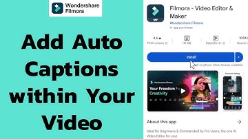 How to Add Auto Captions within Your Video on Filmora? 2024