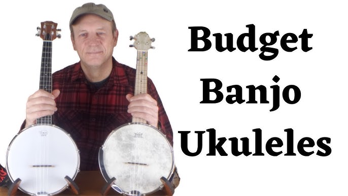 Mulucky Banjolele MBU-807 Ukulélé banjo à 4 cordes de concert Taille 58,4  cm, dos