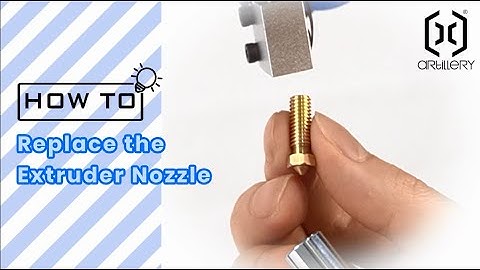 Replace the Extruder Nozzle on Sidewinder X2 and Genius pro