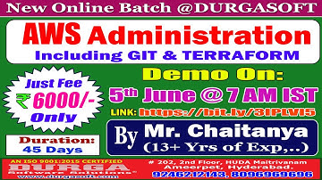 AWS Administration Online Training @ DURGASOFT