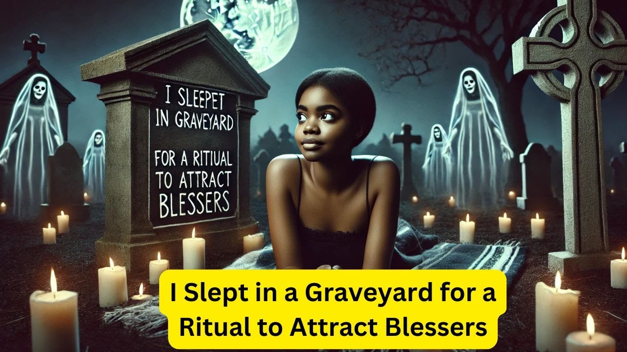 I Slept in a Graveyard for a Ritual to Attract Blessers - YouTube