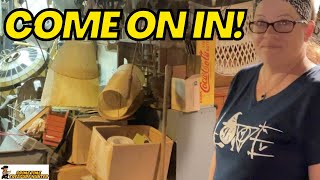 SHE LET US IN A HOARDER'S HOUSE!