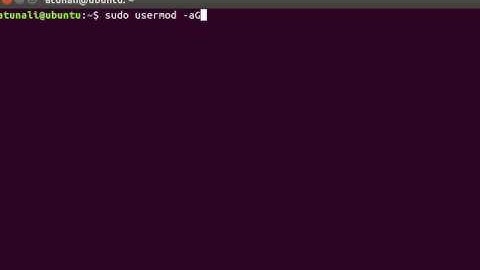 Linux Ubuntu Basics: Bestehende Benutzer in eine Gruppe über das Terminal hinzufügen