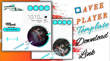 New Avee player TempLate | Square Size TempLate | Popular TempLate
