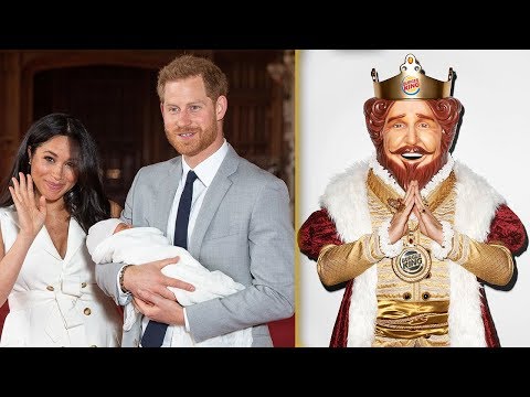 Prince Harry & Meghan Markle Get Burger King Job Offer After Royal Family Exit