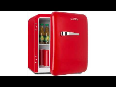 Klarstein Audrey Mini Retro-Kühlschrank - Mini-Kühlschrank