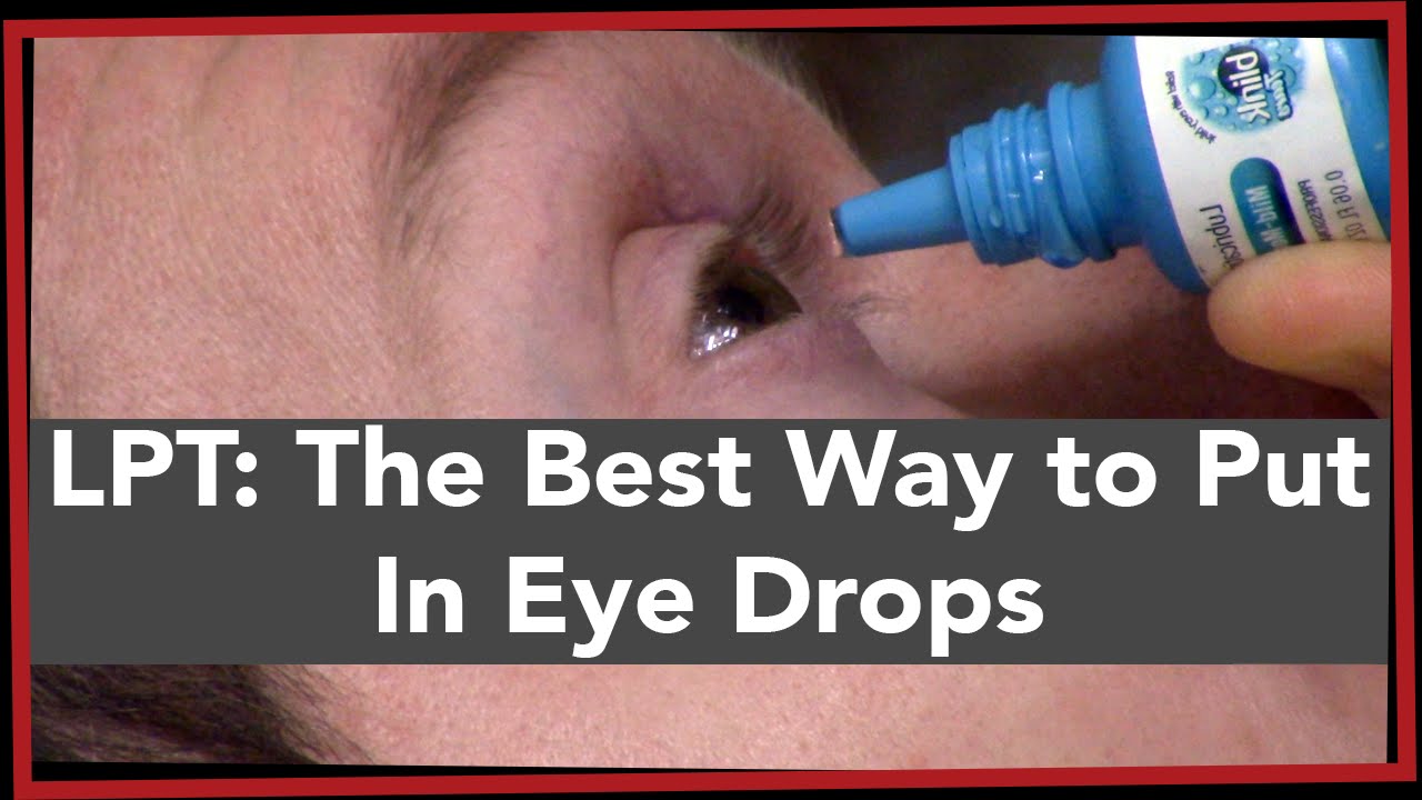 can eye drops travel to the throat