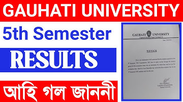 Re-evaluation TDC 5th Semester Answer Scripts Guahati University