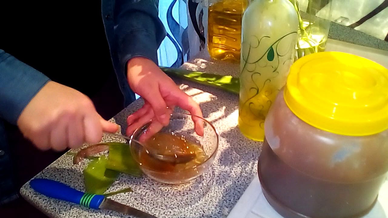 Aloe hair treatment - Θεραπεία μαλλιών με Αλόη