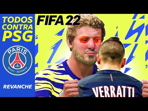 Hora da REVANCHE contra o PSG! — Todos Contra o PSG #10 — Modo Carreira FIFA 22
