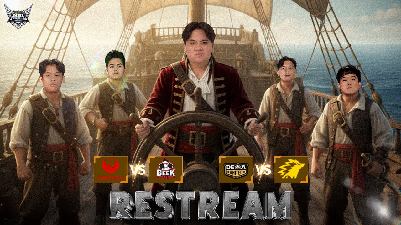 RESTREAM MPL ID!! ONIC VS DEWA