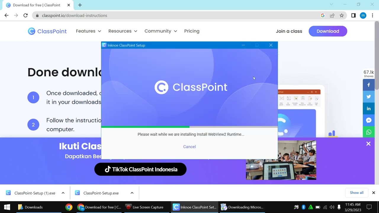 Tutorial Install Class Point Mukhlas Hadi Susanto