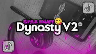 Dj Dynasty Style Enaff Enakeun Viral Tiktok  Speed Up Terbaru 2024