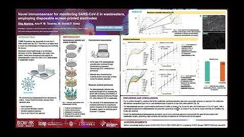 Immunosensor for monitoring SARS-CoV-2 in wastewaters. Rita Martins.
