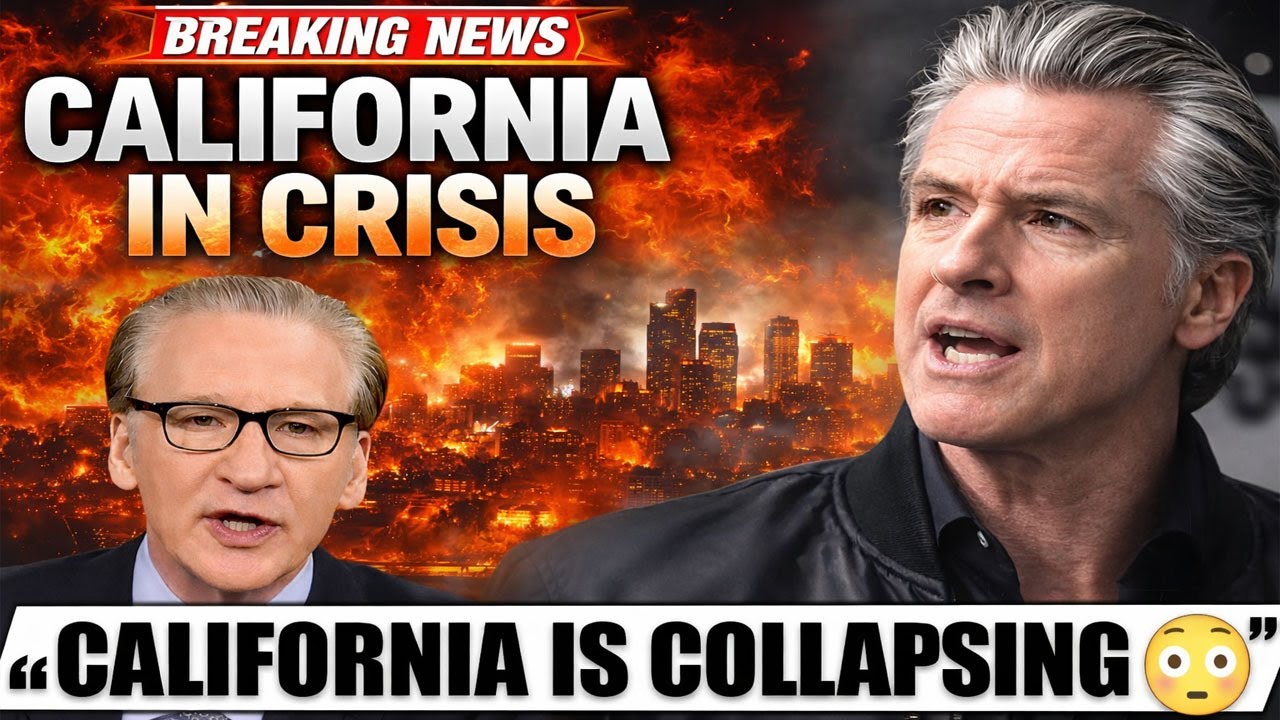Bill Maher Exposes Why California Is Failing Under Gavin Newsom (Live TV)