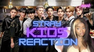 KPOP NOOB First Time Reacting to STRAY KIDS (LALALA, GOD'S MENU, SCLASS)