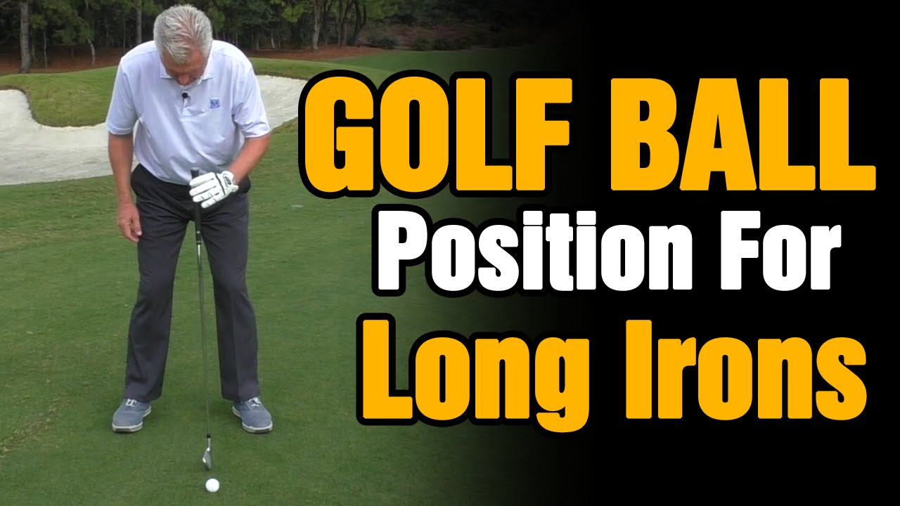 Golf Ball Position Chart