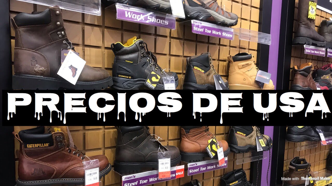 botas de seguridad en walmart