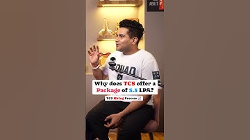 3.5L Package ❌ 11L Package for Fresher✅ TCS Hiring Process | Job market in 2024 #shorts