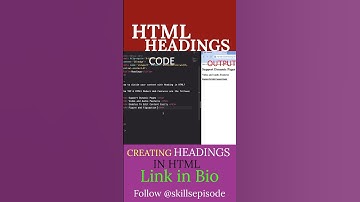 HTML Heading tags Tutorial | Correct way of using HTML Heading tags #htmltags #hmtl #html5tutorial