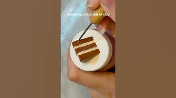 The Art Of Sculpting Cakes #polymerclay #tutorial #storytime #smallbusiness #artist