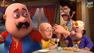 Download Lagu Hotel में मिलेगा Chor पर  Motu ने मचाया Dhol 🥁 😂! | Motu Patlu MP3
