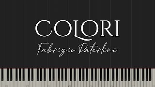 Colori - Fabrizio Paterlini (Piano Tutorial)
