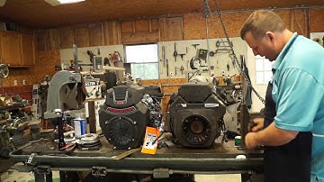 Exmark Lazer Z Motor Swap  (Installing a Predator 670)