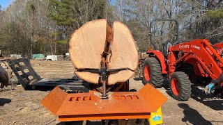 Afternoon splitting #firewood #splitting #splittingfirewood