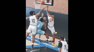 Hezi with a Crazy layup at the Drew League